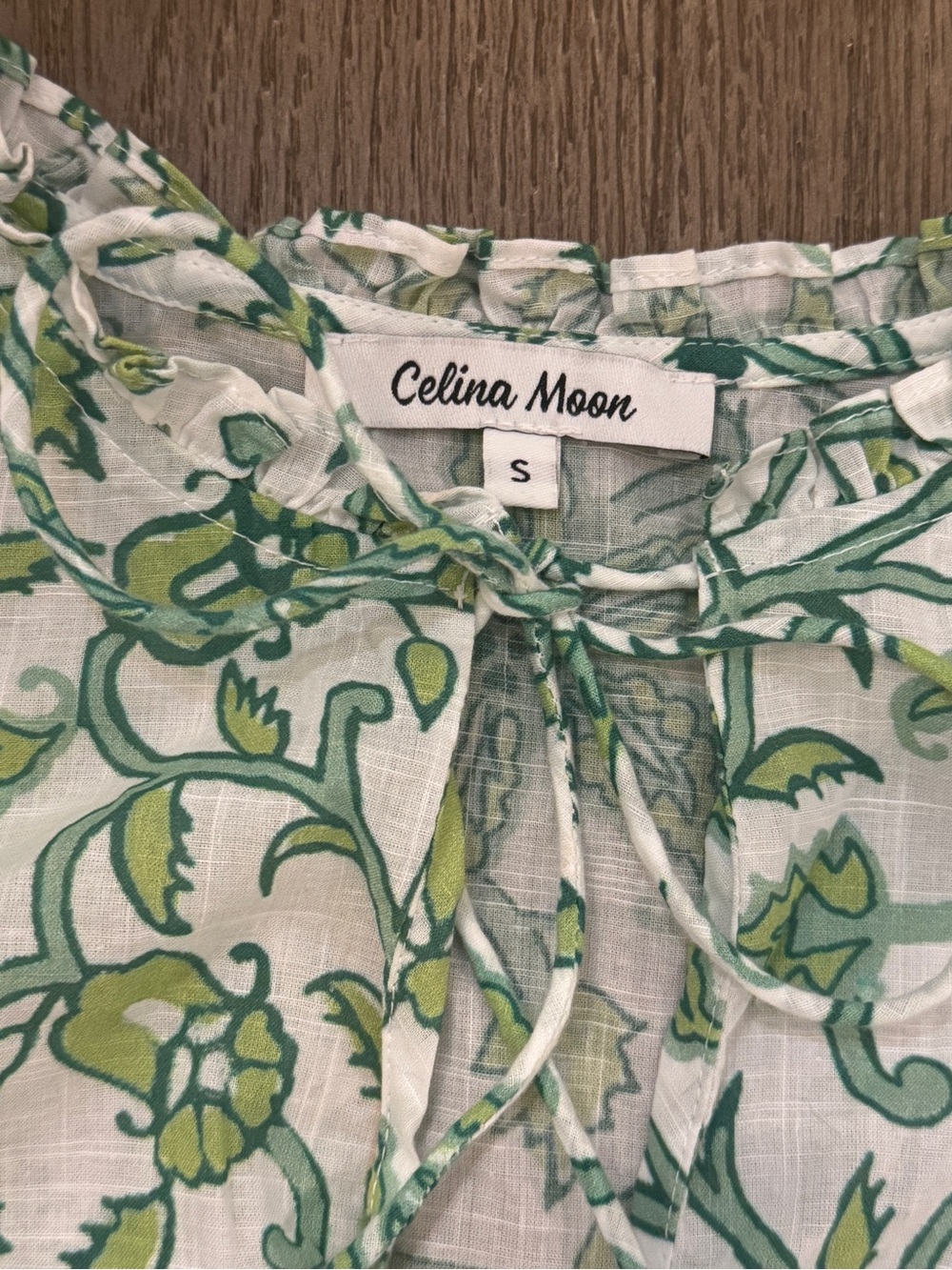 Celina Moon Posey Ruffled Top - Picture 2 of 6